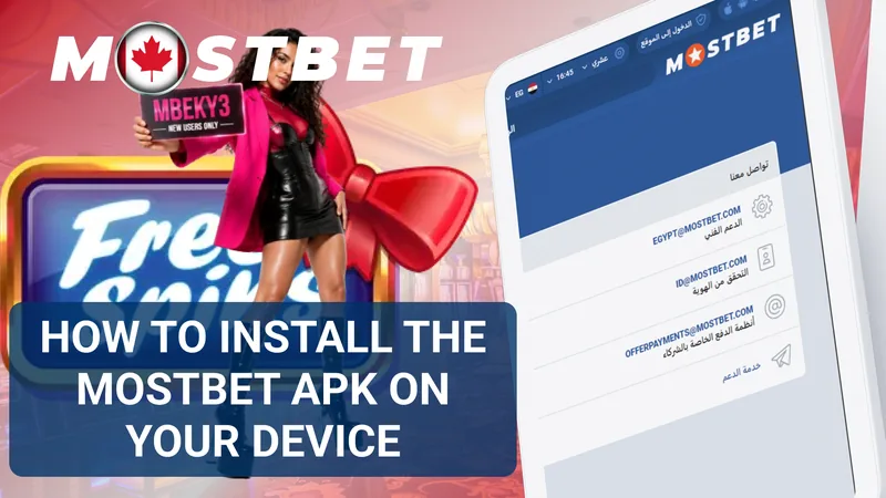 Installing Mostbet APK on Android