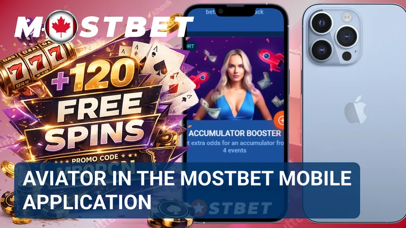 Smartphone displaying the Aviator game with live multiplier tracking and touch controls in the MostBet app.