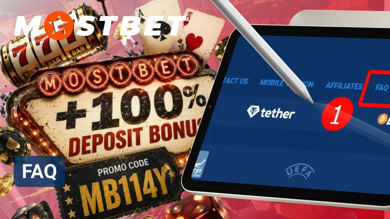 FAQ section featuring common questions about the MostBet casino in Canada.