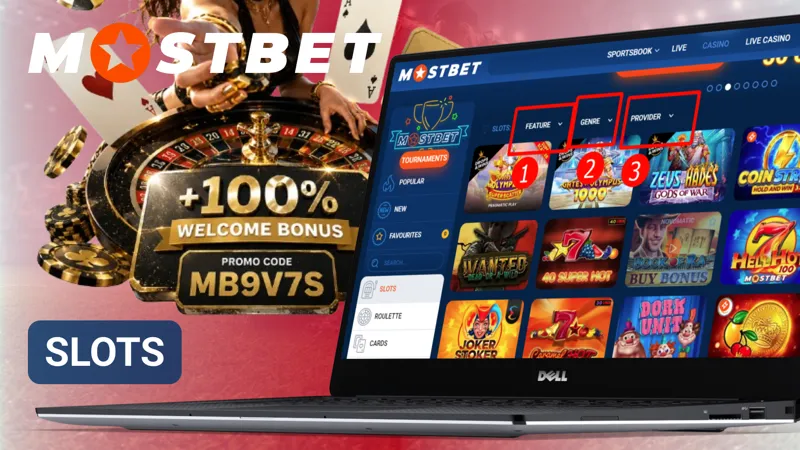 Slot game collection featuring different themes and jackpot options on MostBet.