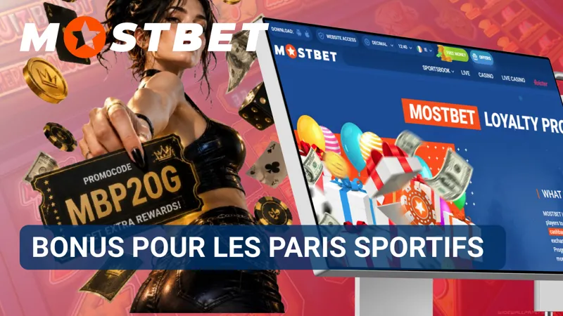 Les offres de bonus pour les paris sportifs sont mises en avant dans la section promotions de Mostbet.