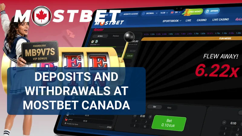 Deposit options at Mostbet Canada