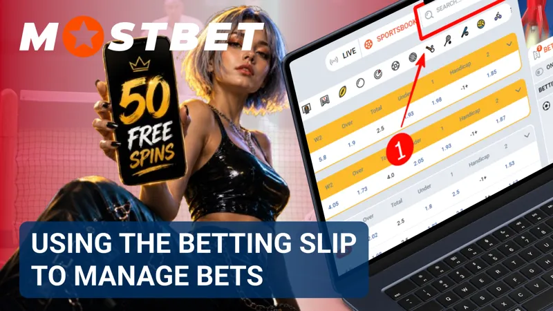 Betting slip interface displaying selected wagers and stake management tools.